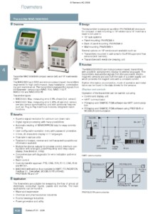 Flow Meter Display Brochure