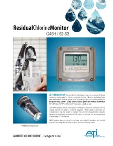 Q46H-62/63 Chlorine Monitor Brochure 